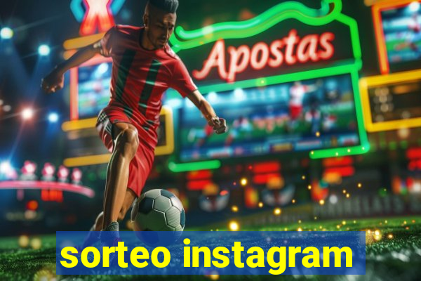 sorteo instagram